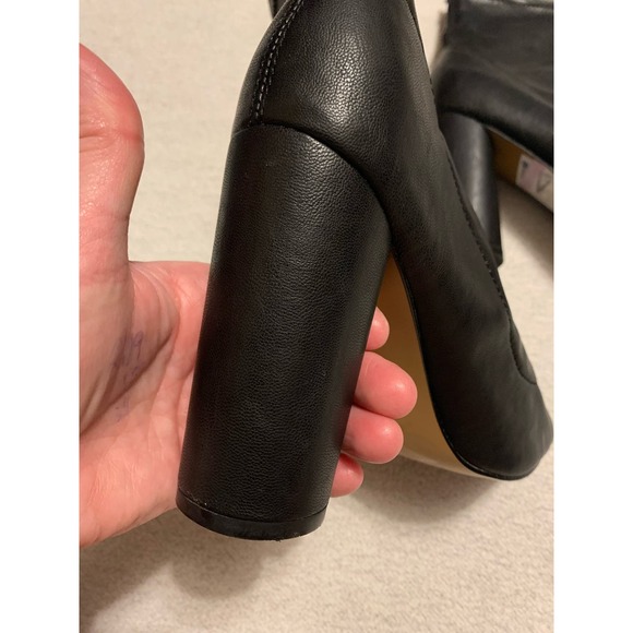 Steve Madden Urbanite Open Toe 4 in. Round Heel Ankle Bootie Black Chic Size 8.5 - Picture 3 of 9
